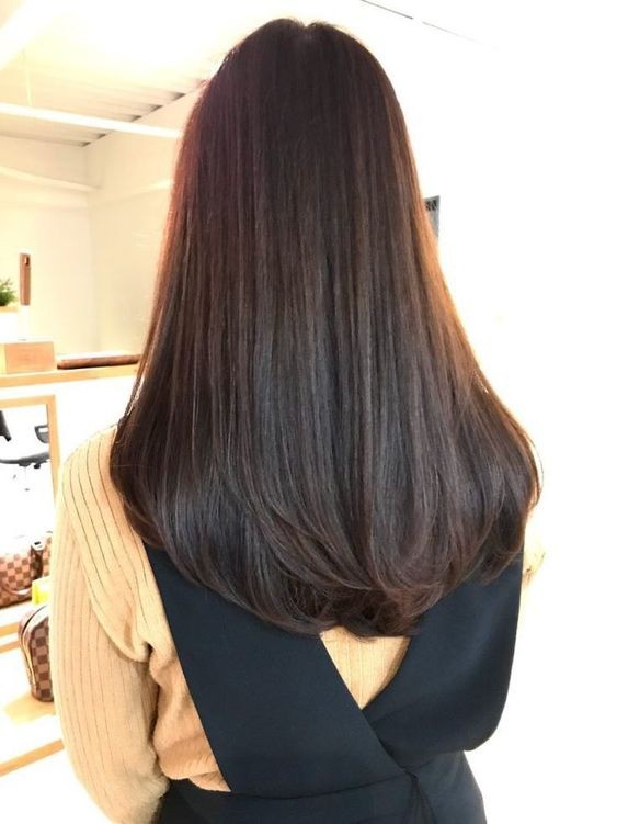 Cortes de cabelo longo em “U”