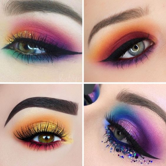 sombras coloridas 2020