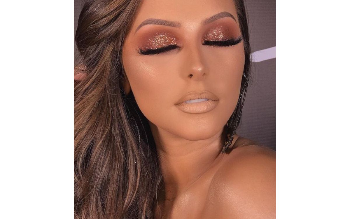Maquiagem com Glitter - poderosa para eventos