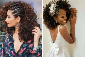penteados para cabelos cacheados 2