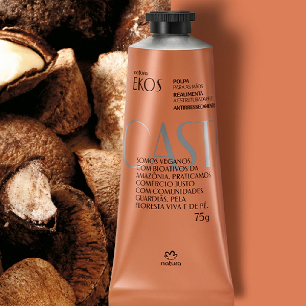 Polpa Hidratante para as Mãos Ekos Castanha