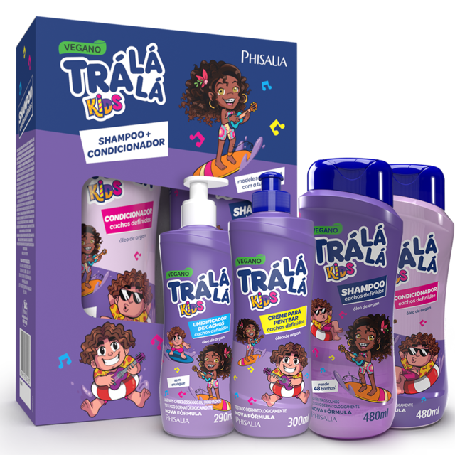 shampoo e condicionador cacheado