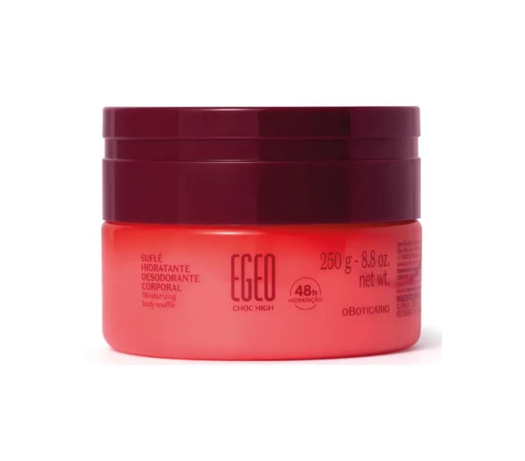 cosméticos com chocolate