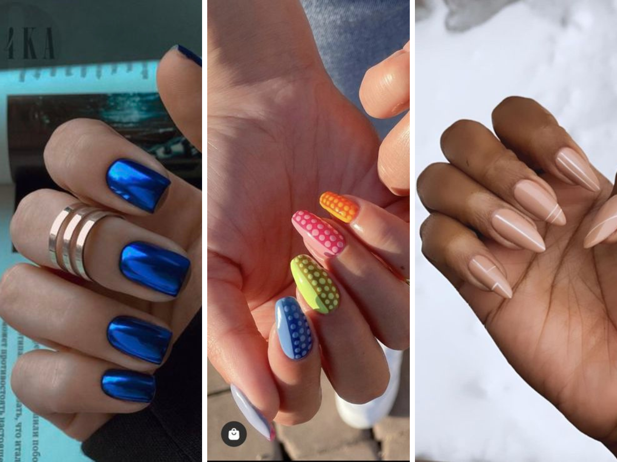 Unhas decoradas tendências de Maio