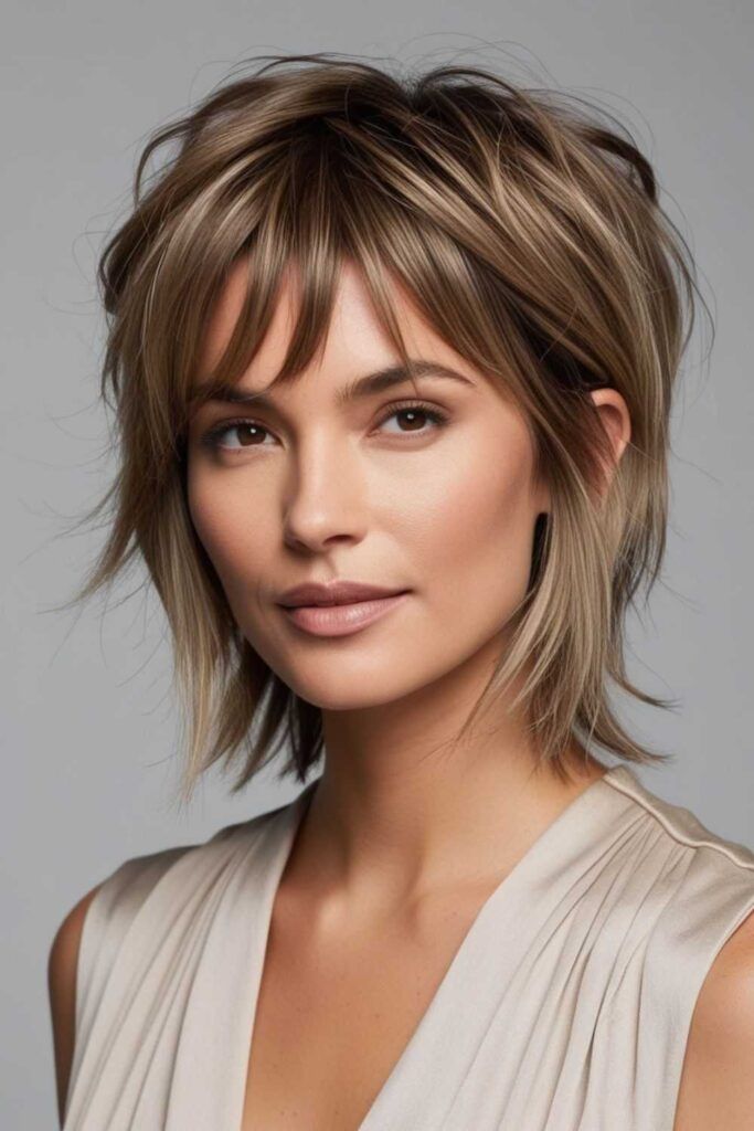 Corte wolf é um corte curto na moda