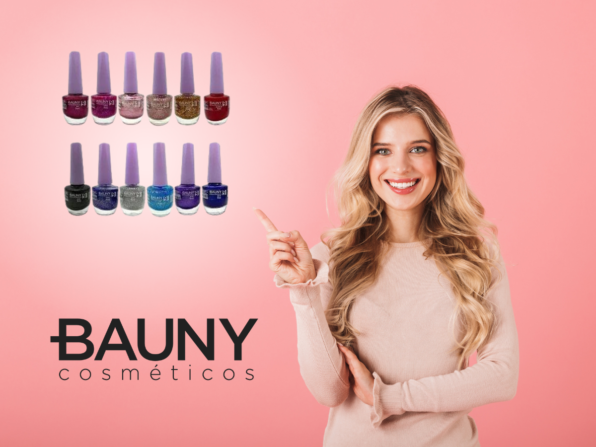 Lançamento de esmaltes "O Brilho é Delas"