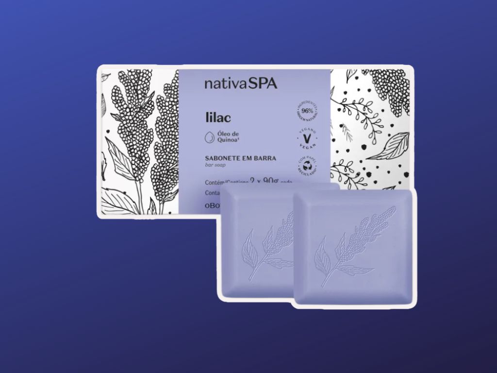 Sabonete em Barra Nativa Spa Lilac