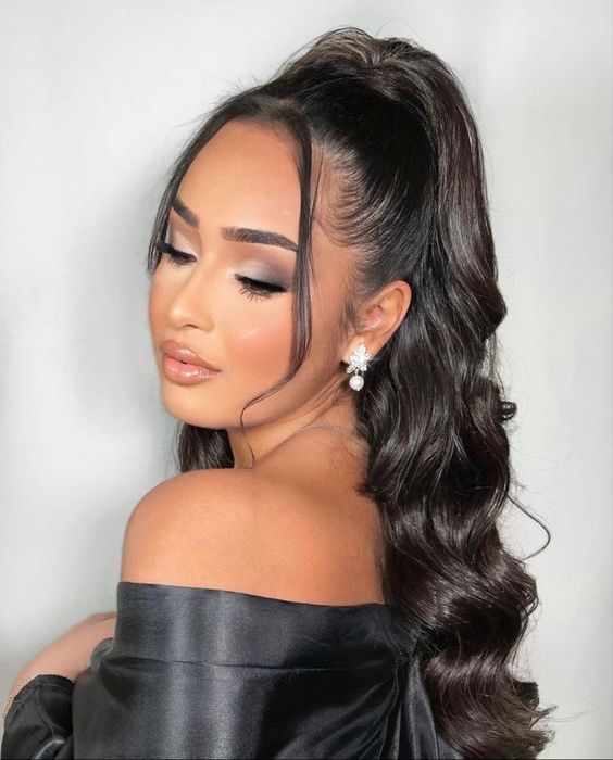 Semi-preso com volume (Pinterest)