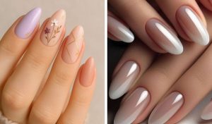unhas almond para mulheres de todas as idades