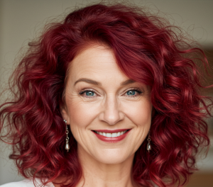 Cherry Cola - cores de cabelo cachos