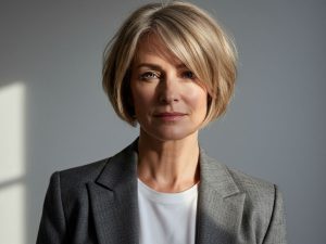 Chanel é um dos Cortes de cabelo que rejuvenescem o rosto após os 50 anos