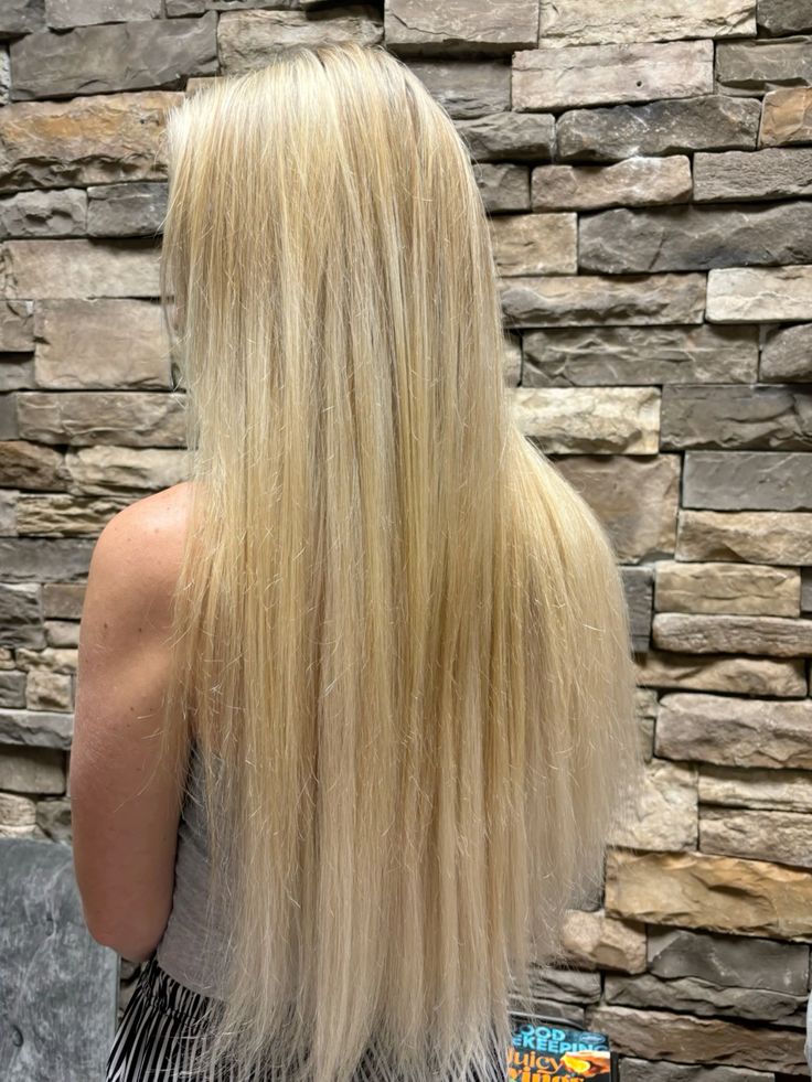 Cabelo longo sem camadas (Pinterest)