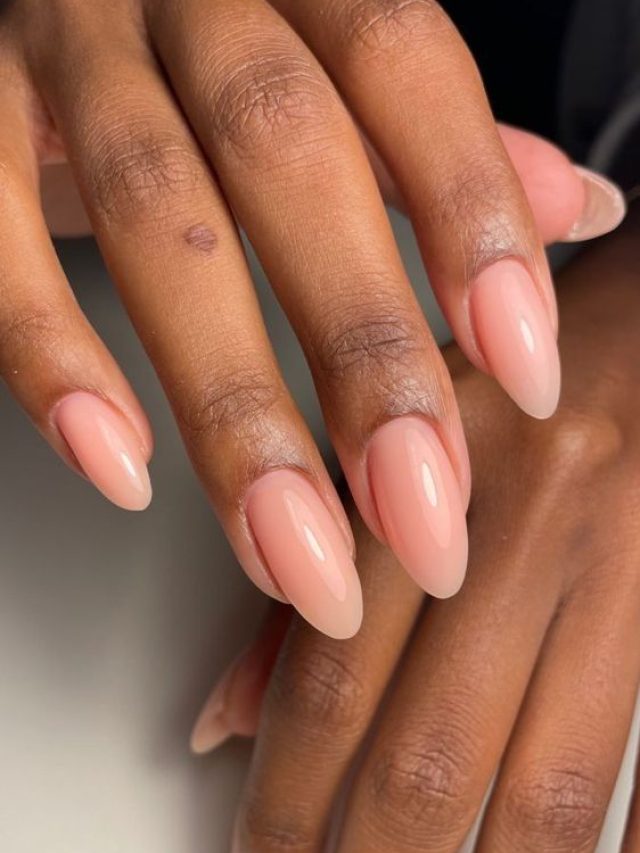 Unhas Jelly Nude (Pinterest)