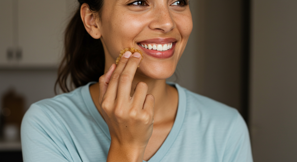 Efeito de preenchimento labial