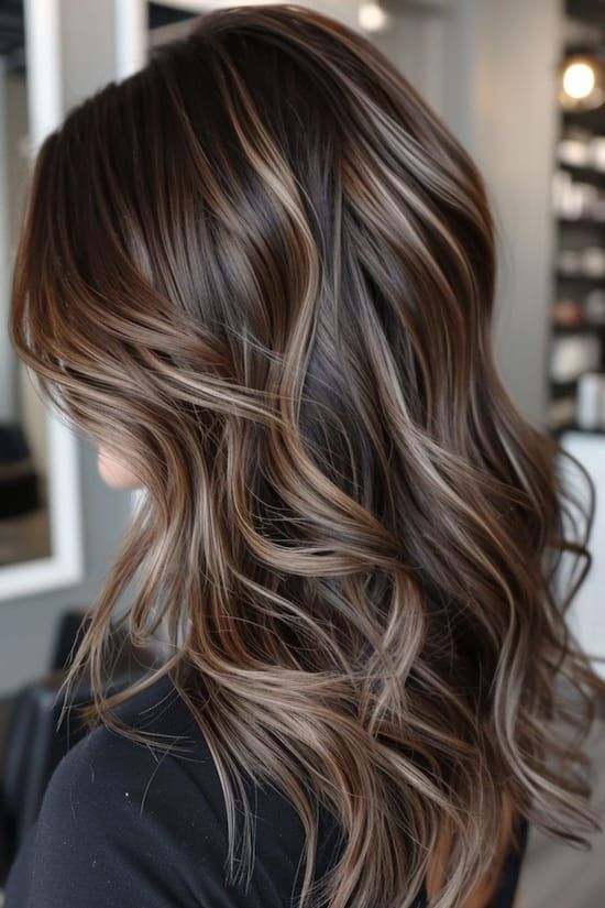 Balayage reversa mechas invertidas