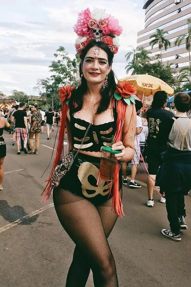 Hotpants e meia-calça roupas de Carnaval femininas confortável