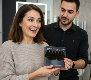 Cor de cabelo escuro em 2025