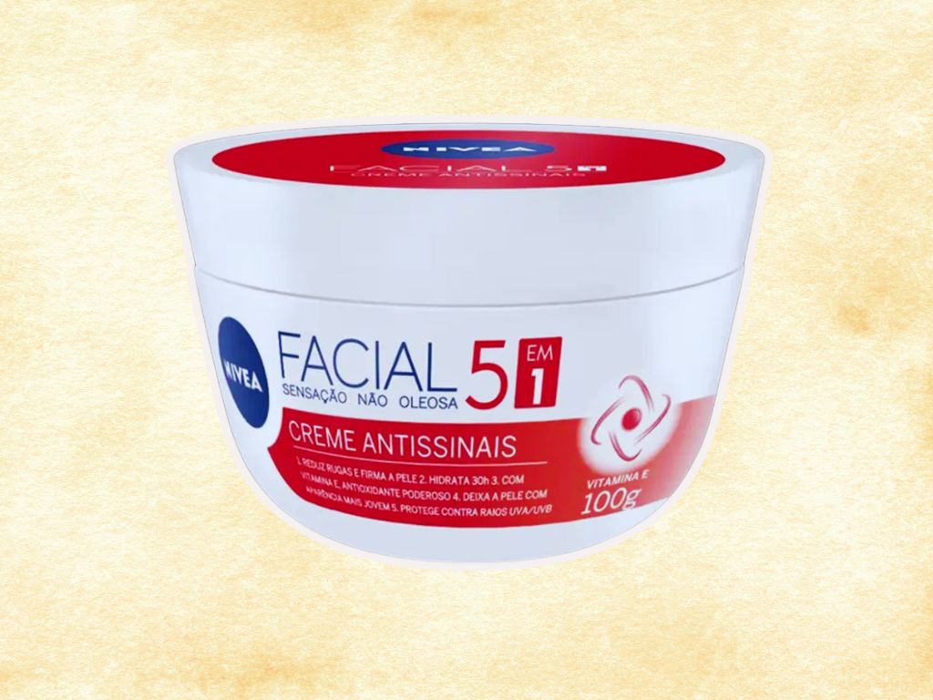Creme Facial Nivea Antissinais 5 em 1