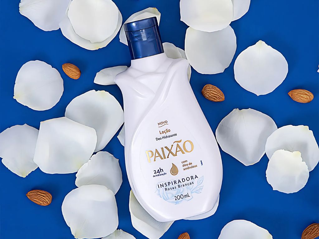 Loção Hidratante Paixão Inspiradora Rosas Brancas