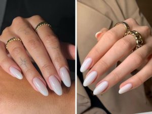 Milky Nails tendência minimalista para unhas estilosas de 2025