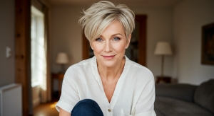 corte pixie para mulher madura