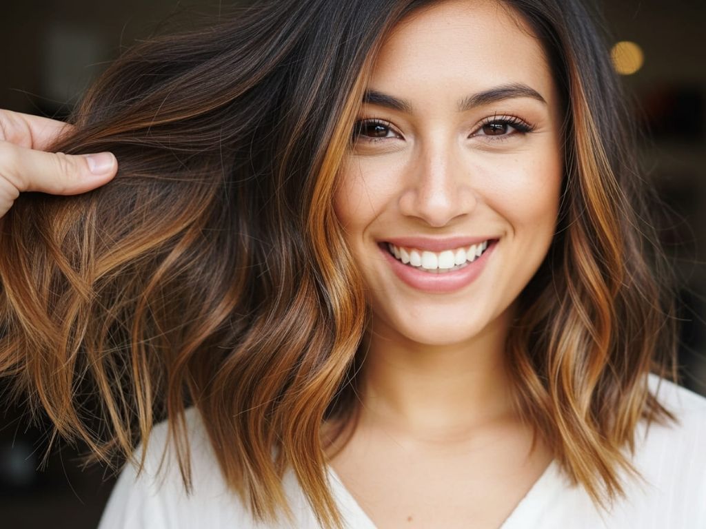 Balayage Caramelo Sofisticado e Natural