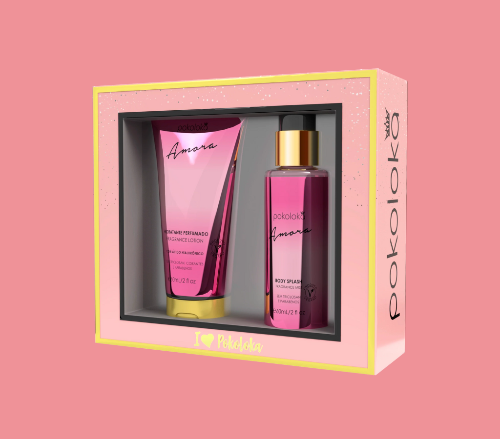 Body Splash + Hidratante Pokoloka