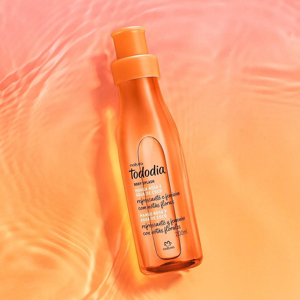 Tododia Manga Rosa e Água de Coco Body Splash Desodorante Colônia