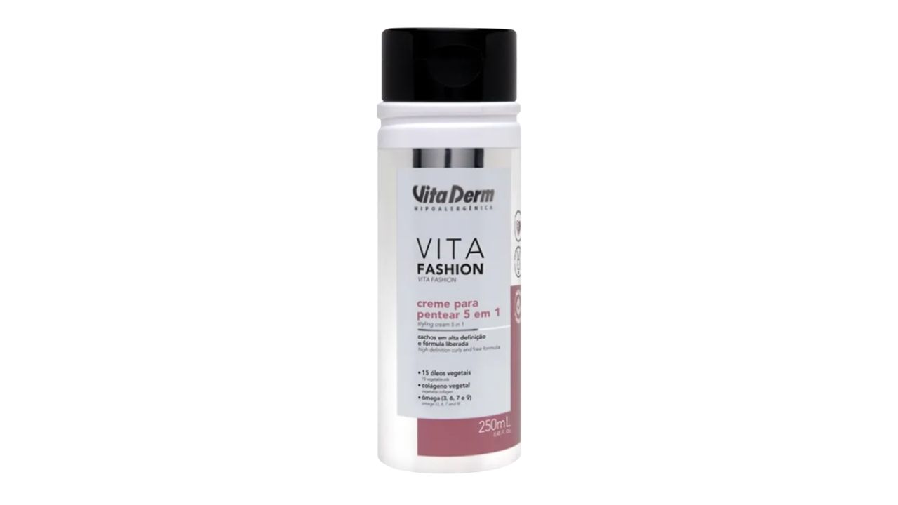 Vita Derm Vita Fashion 5 em 1 – Creme Para Pentear