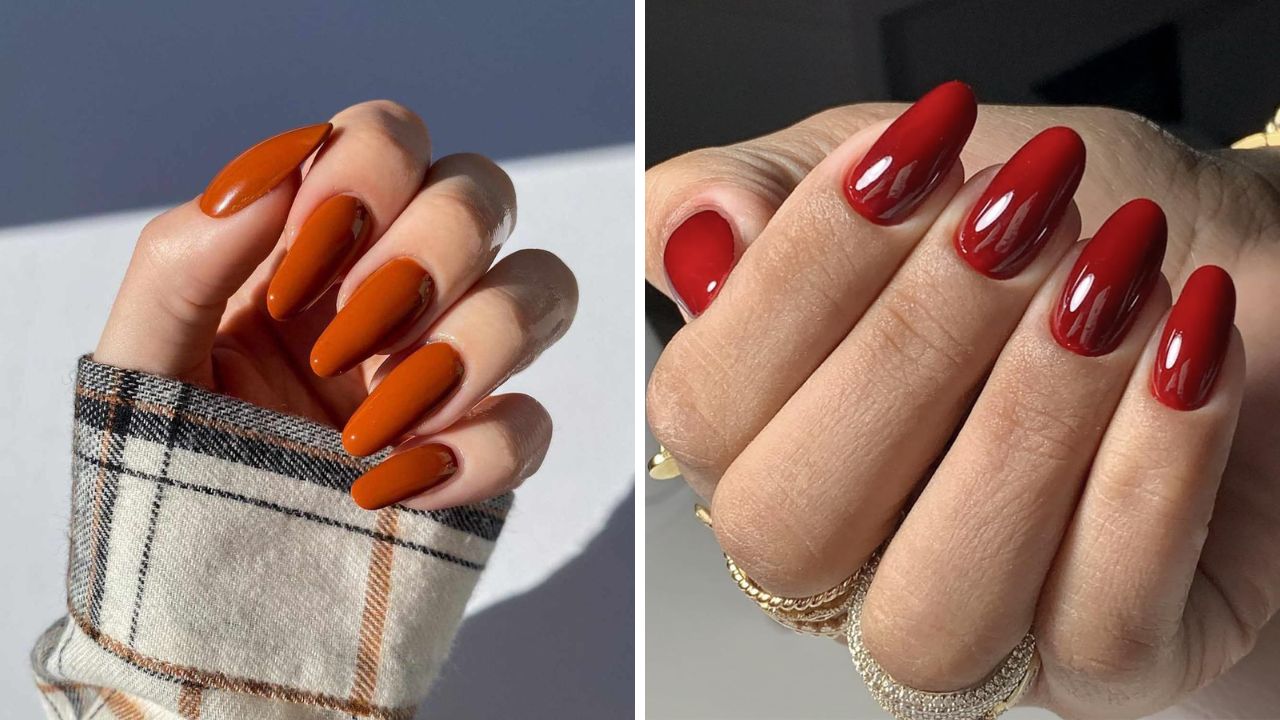 cores vibrantes como tendência de unhas para outono