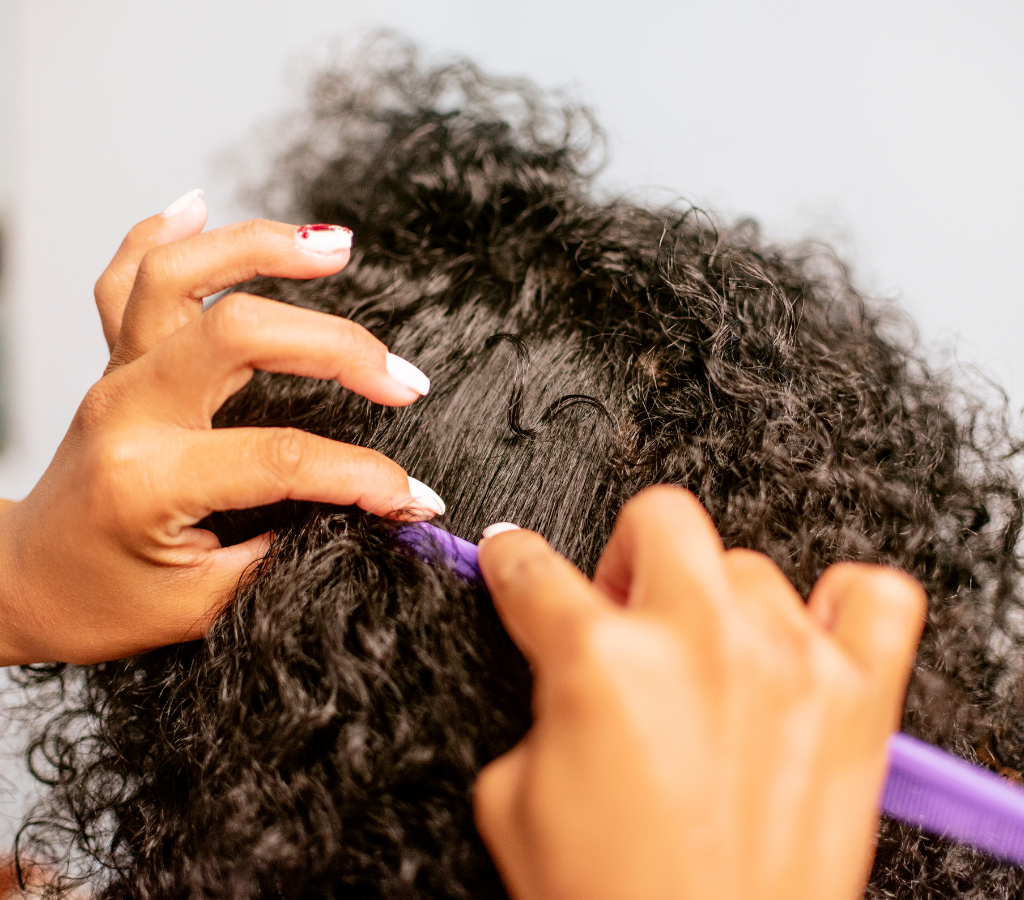 creme direto na raiz