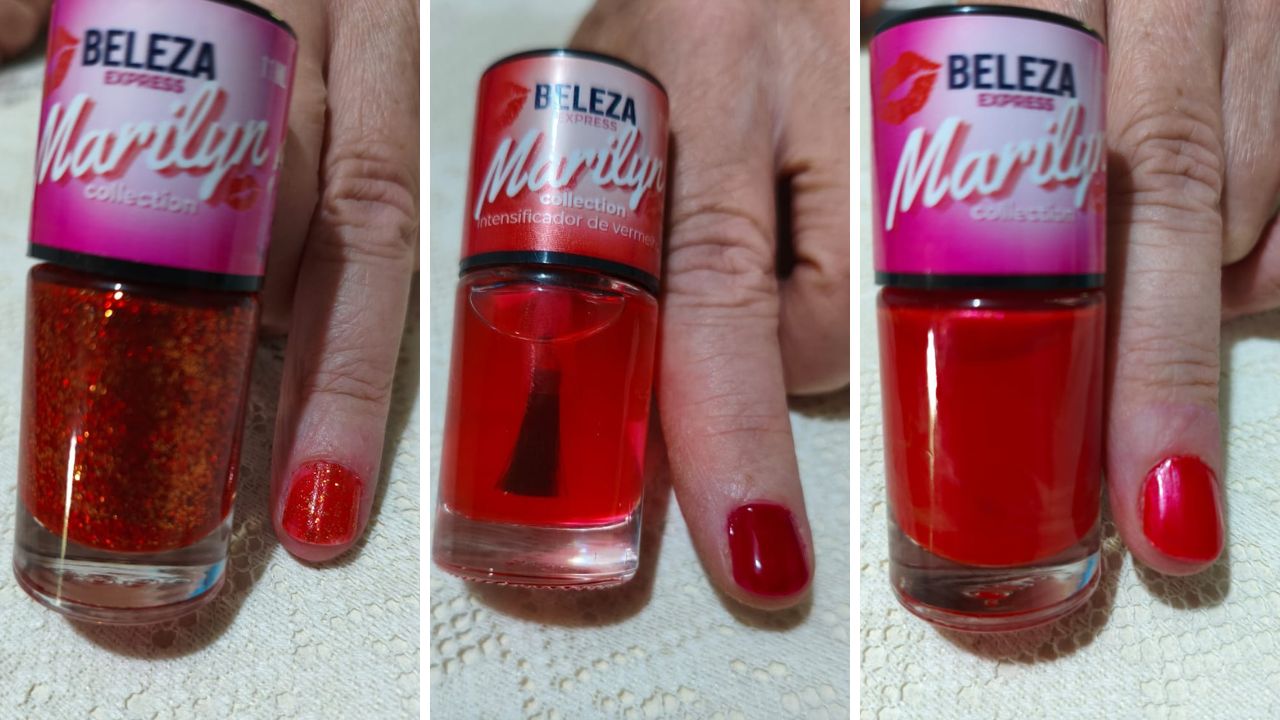 esmaltes coleção marilyn - beleza express