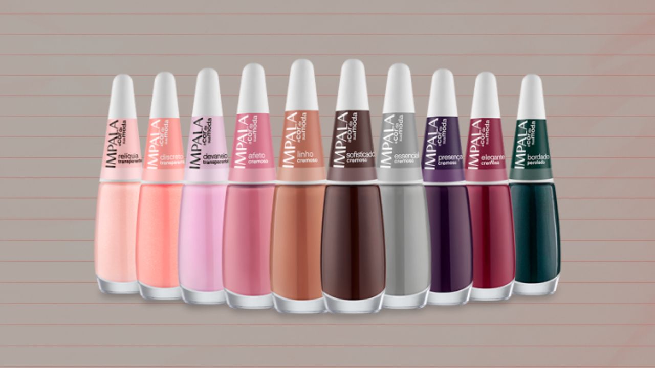 As nossas cores de unhas decoradas favoritas da coleção A Cor da Sua Moda da Impala