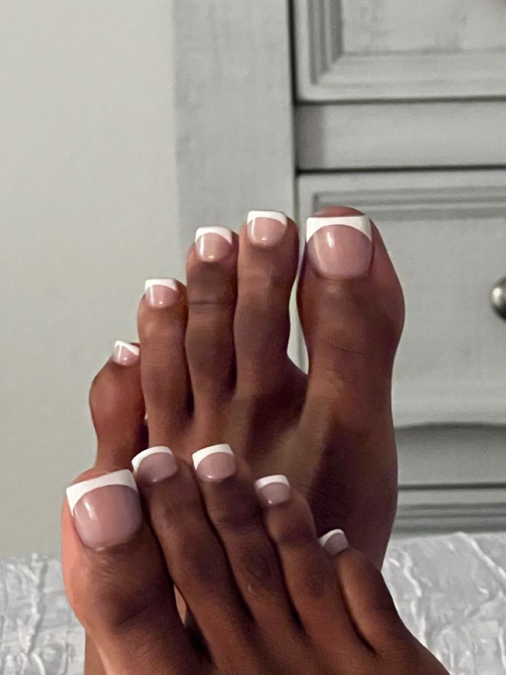 Francesinha quadrada nos pés