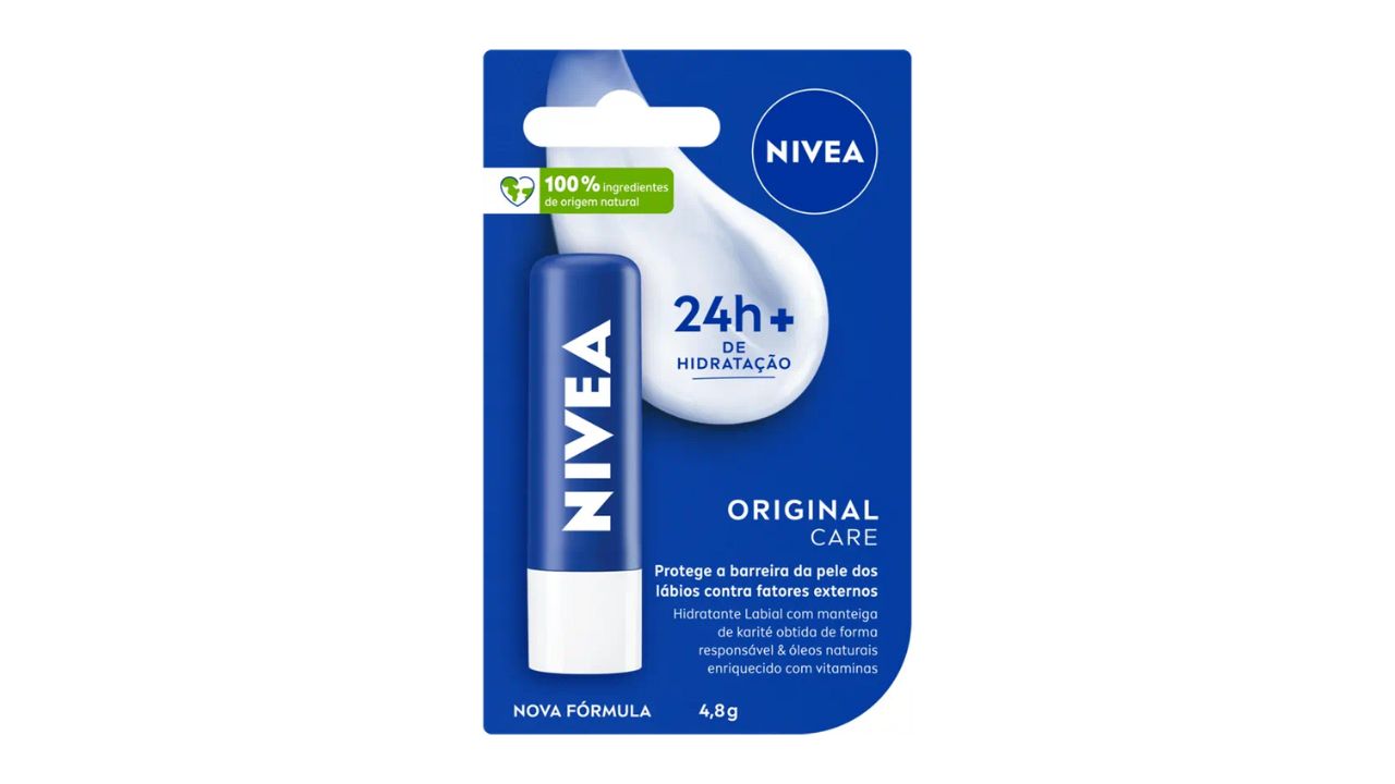 NIVEA Hidratante Labial Original Care