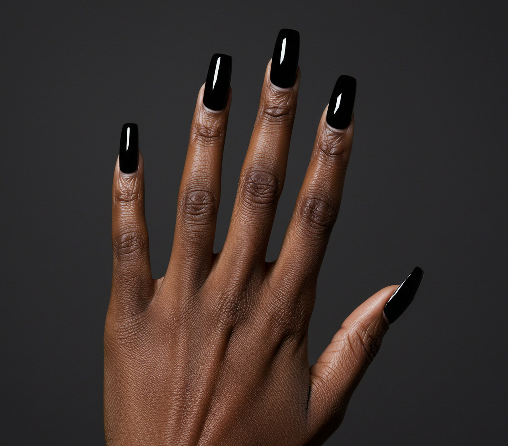 Unhas pretas