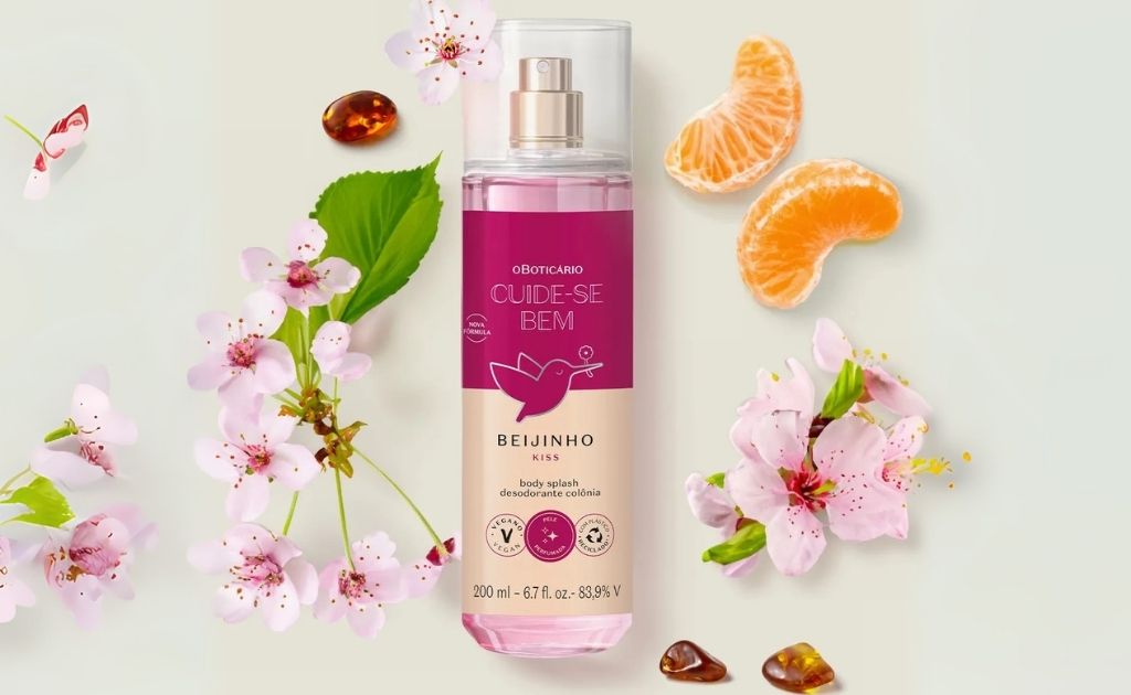 Body Splash Cuide-se Bem Beijinho Body Splash