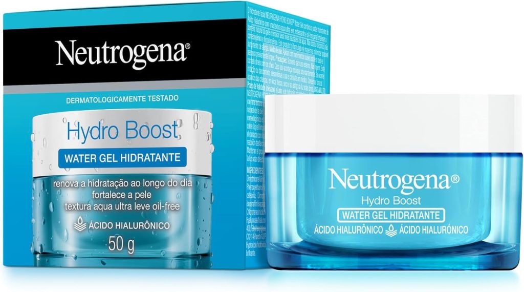Hidroboost Neutrogena Gel hidratantes para pele oleosa