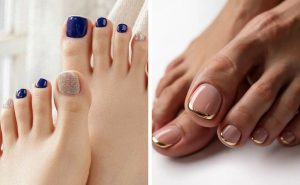 Unhas dos pés decoradas