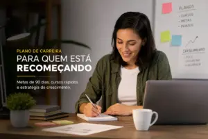 Mulher planejando educação financeira na era 2026 Brasil
