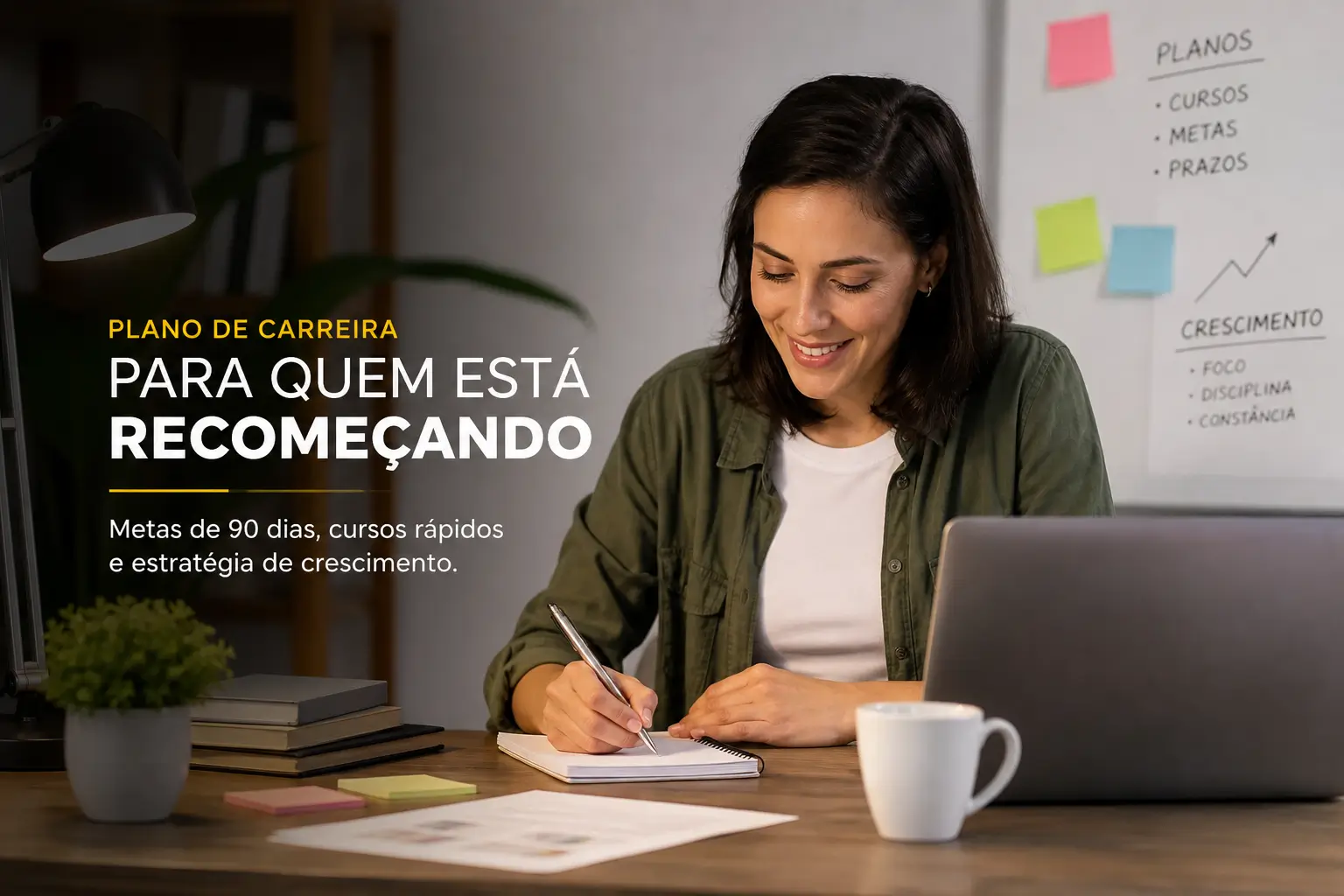 Mulher planejando educação financeira na era 2026 Brasil